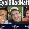 Eyal Yifrah, Gil-Ad Shaer and Naftali Fraenkel (L-R).