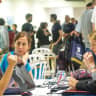 HACKATHONERS DISCUSS ‘hasbara’ ideas last week at the Technion