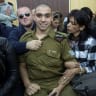 Elor Azaria sits to hear his verdict in a military court in Tel Aviv, Israel, January 4, 2017