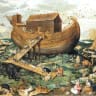 ‘NOAH’S ARK on Mount Ararat’ (1570) by Flemish painter Simon de Myle.