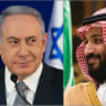 Israeli Prime Minister Benjamin Netanyahu and Saudi Arabian Crown Prince Mohammed Bin Salman