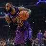 Los Angeles Lakers forward LeBron James