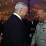 Prime Minister Benjamin Netanyahu and Former IDF Chief of Staff Gadi Eisenkot