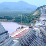 ETHIOPIA’S GRAND Renaissance Dam undergoes construction work on the Nile River in Benishangul Gumuz Region, Ethiopia, on  September 26.  (Tiksa Negeri/File Photo/Reuters)