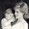 Britain's Princess Diana holds Prince Harry during a morning picture session at Marivent Palace, where the Prince and Princess of Wales are holidaying as guests of King Juan Carlos and Queen Sofia in Mallorca