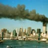  THE TWIN Towers burn