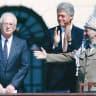  THE 1993 OSLO Accords between Israel and the PLO were signed in Washington, with a beaming president Bill Clinton presiding over the White House ceremony