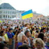  A demonstration in Warsaw on August 24 marks Ukraine’s Independence Day, as Russia’s invasion of Ukraine continues.
