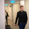  Yair Netanyahu, son of then-former Israeli prime minister Benjamin Netanyahu arrives for a court hearing in the defamation lawsuit filed by former MK Stav Shafir in Tel Aviv, on November 29, 2022. 