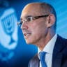 Governor of the Bank of Israel Amir Yaron speaks during a press conference at the Bank of Israel offices in Jerusalem, on January 2, 2022.
