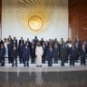  African heads of state pose for a group photo together with Antonio Guterres, Secretary General of the United Nations during the opening of the 36th Ordinary session of the Assembly of the Africa Union at the African Union Headquarters in Addis Ababa, Ethiopia February 18, 2023. 