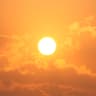  Illustrative image of a blazing sun.