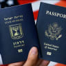  US-Israel visa waiver deal: American and Israeli passport (illustration)