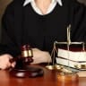 Judge in court (illustration)