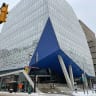 Street View and retail entrance to Toronto Metropolitan University Student Learning Center.