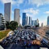  Southern Ayalon blocked as part of protests calling on Prime Minister Benjamin Netanyahu to achieve a hostage deal. August 1, 2024.