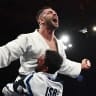  Peter Paltchik (inset) had gotten Israel on the Paris medal board earlier with a bronze in the -100kg category.