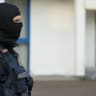 ILLUSTRATIVE: Police secures the area at the "Zentrum der islamischen Kultur Frankfurt e.V." after Germany's interior ministry has banned the Islamic Centre Hamburg (IZH) association and its subsidiary organizations, saying it pursues radical Islamist goals in Frankfurt, Germany, July 24, 2024. 