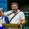  Brig. General (res.) Ofer Winter speaks during Jerusalem day event in Ariel, in the West Bank, June 4, 2024.