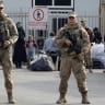 Turkish soldiers stand at the Cilvegozu border gate to cross into Syria. December 10, 2024. 