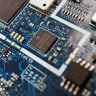  Semiconductor chips are seen on a circuit board of a computer in this illustration picture taken February 25, 2022.