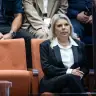  View of Sara Netanyahu at the Knesset in Jerusalem.