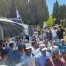 ETHIOPIAN ISRAELIS gather in Jerusalem earlier this week, calling for immediate government action to expedite the aliyah of family members still stranded in Ethiopia. 