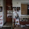 Houses in kibbutz Nir Oz, where residents where takedn hostage and later on murdered by Hamas terrorists in the October 7 massacre, southern Israel. September 30, 2025.