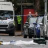 British Prime Minister Keir Starmer and his wife Victoria Starmer visit the site of the Manchester synagogue attack, where multiple people were killed on Yom Kippur in what police have declared a terrorist incident, in north Manchester, Britain, October 3, 2025.