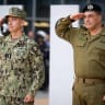CENTCOM's Adm. Brad Cooper meets with IDF Chief of Staff Lt. Gen. Eyal Zamir in Israel, September 6, 2025