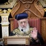 Shas spiritual leader Rabbi Yitzhak Yosef, during a weekly teaching at the Yazdim synagogue in Jerusalem, on June 7, 2025.