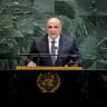 Lebanon's President Joseph Aoun addresses the 80th United Nations General Assembly at UN headquarters in New York, US, September 23, 2025.