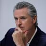 California Governor Gavin Newsom attends a press conference, during the UN Climate Change Conference (COP30), in Belem, Brazil, November 11, 2025. 