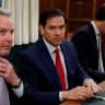 US Secretary of State Marco Rubio, US Special Envoy Steve Witkoff, and U.S. President Donald Trump's son-in-law Jared Kushner meet with a Ukrainian delegation in Hallandale Beach, Florida, US, November 30, 2025.