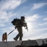 Israeli forces from the Kfir Brigade operate along the Yellow Line near Khan Yunis, in southern Gaza, December 2025