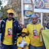 Protestors march in Jerusalem for missing girl Haymanot Kasau, with signs reading ‘Bring her home now’ 21st of December 2025