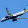A JetBlue Airlines plane approaches Ronald Reagan Washington National Airport near Alexandria, Virginia, U.S., December 24, 2025.