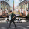 A man crosses the street, past a billboard showing Iranian centrifuges and nuclear scientists killed in Israeli strikes, in Tehran, Iran, August 29, 2025