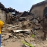 Residents inspect the damage after US forces had launched a strike against ISIS in Nigeria at the request of Nigeria's government, as US President Donald Trump announced on Truth Social on December 25, in Offa, Kwara State, Nigeria, December 26, 2025.