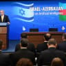 Prime Minister Benjamin Netanyahu speaks at the signing of an MOU on artificial intelligence between Israel and Azerbaijan, February 3, 2026.