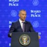 Nickolay Mladenov takes part in a charter announcement for U.S. President Donald Trump's Board of Peace initiative aimed at resolving global conflicts, alongside the 56th annual World Economic Forum (WEF), in Davos, Switzerland, January 22, 2026