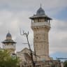 This picture shows the holy site known to Muslims as the Ibrahimi Mosque in Hebron, in the West Bank, on February 28, 2026, after Israeli forces closed the site until further notice as part of tightened measures amid escalating hostilities with Iran.