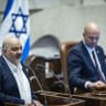 MK Mansour Abbas speaks during a 40 signatures debate at the Knesset.