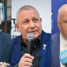 Naftali Bennett (L), Gadi Eisenkot, Avigdor Liberman.