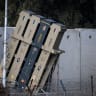 An Iron Dome anti-missile battery is stationed near the Israeli-Syrian border,, in the Golan Heights, northern Israel, on January 3, 2020.