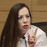 MK Tally Gotliv speaking in Knesset May 25,2026. 