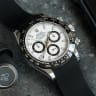 “Luxury watches are increasingly worn on rubber straps for comfort and protection.”
