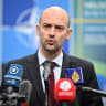 French Foreign Minister Jean-Noel Barrot speaks in Sweden, May 22, 2026; illustrative.