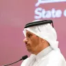 El primer ministro y ministro de Asuntos Exteriores de Catar, Mohammed bin Abdulrahman Al Thani, asiste a una rueda de prensa en Doha, Catar, el 24 de octubre de 2024. 