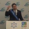 ISRAEL'S CONSUL-GENERAL in New York, Ofir Akunis, gives a speech before the Israel Day Parade in New York City, May 31, 2026.